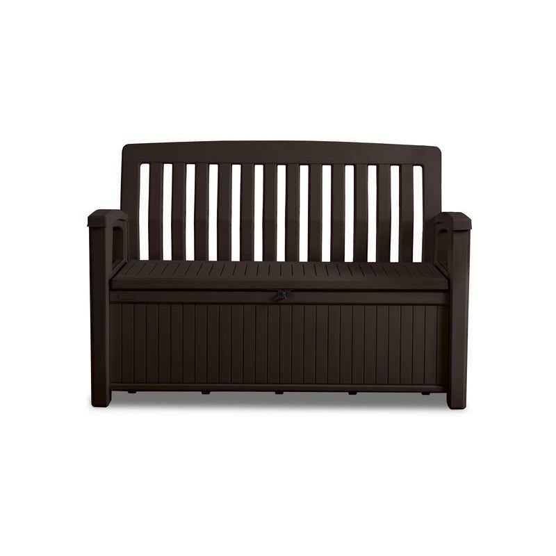 Commode Keter en résine graphite PATIO BENCH