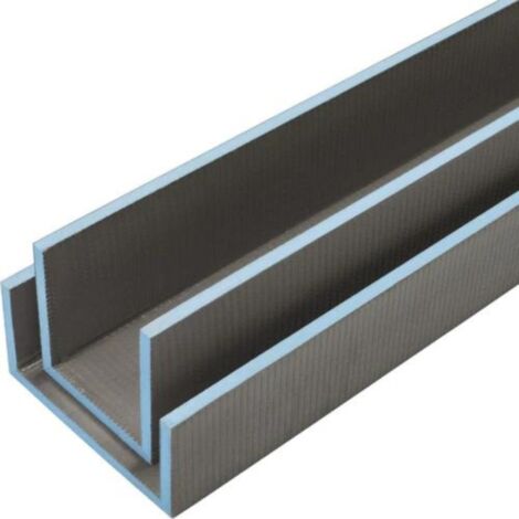 Coffre d habillage WEDI Mensolo U, 260 x 20 x 20