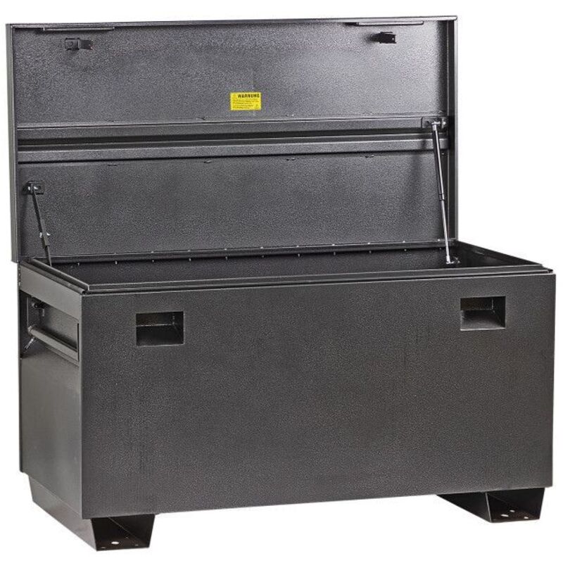 Dema - Coffre de chantier verrouillable Grey xxl - 420 Litres - Acier