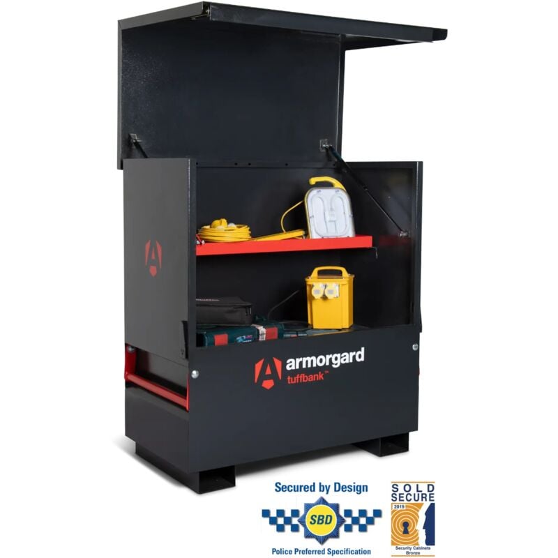 Armorgard - Coffre de chantier Tuffbank - 115 x 61.5 x 126.5 cm TBC4