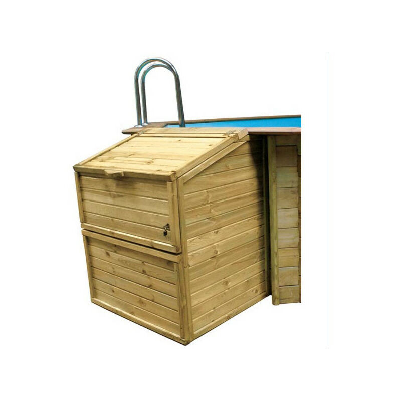 Sunbay - Coffre de filtration bois Modèles: Hauteur 1,19 m