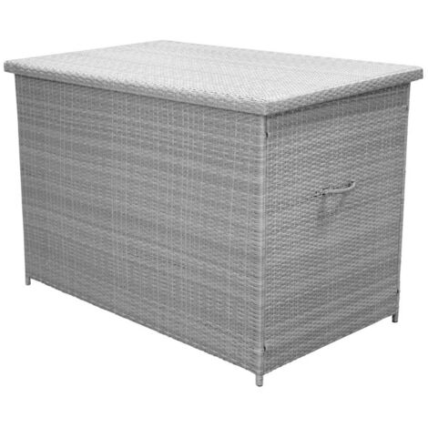 Coffre de Jardin "Amazona" 150cm Gris