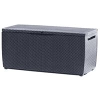 Coffre de jardin en résine gris anthracite TROPIC 305 L