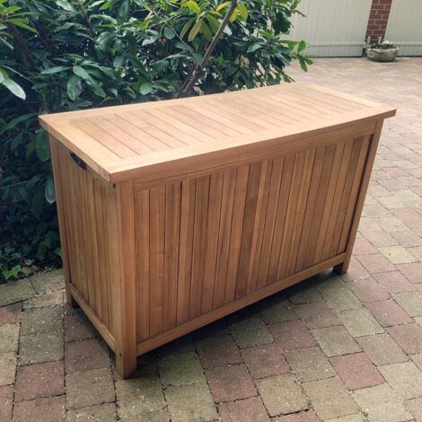 Coffre de jardin en teck Ecograde 120 cm Aoba