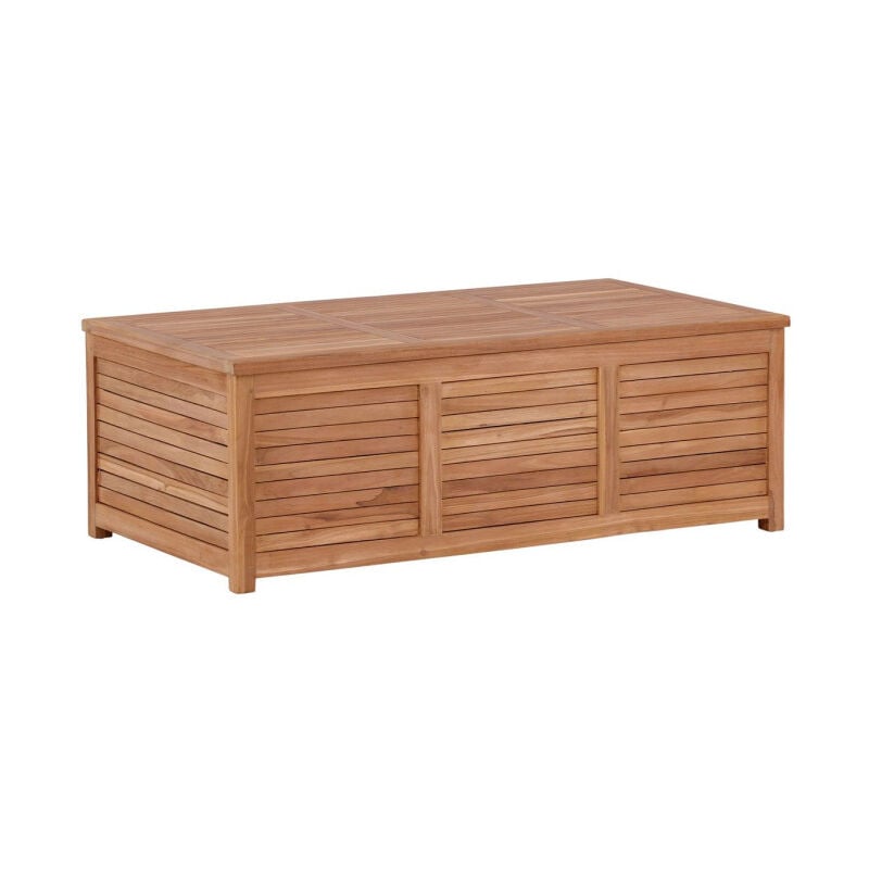 Coffre de Jardin en Teck 'Trento' 46cm Naturel