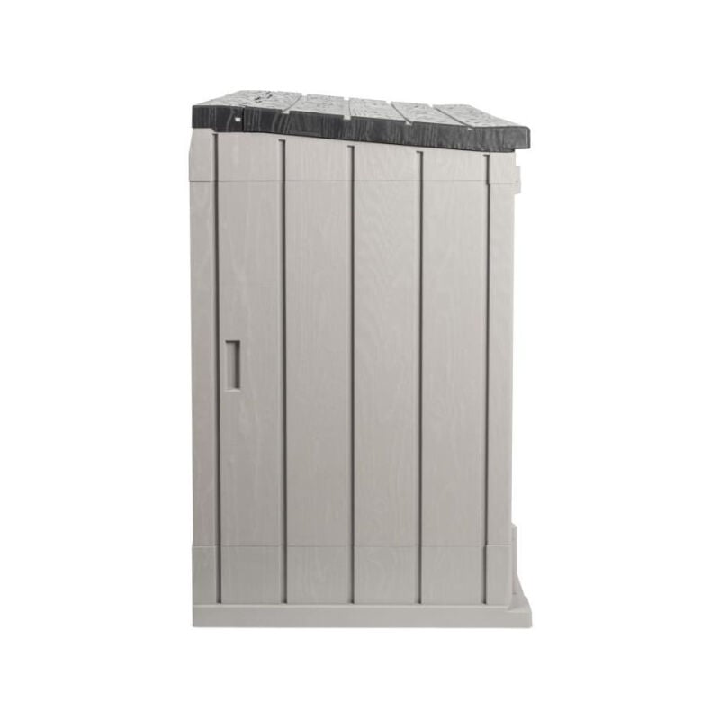 Coffre de jardin keter storer plus xl - Résine - Capacité 1270L - Taupe et marron