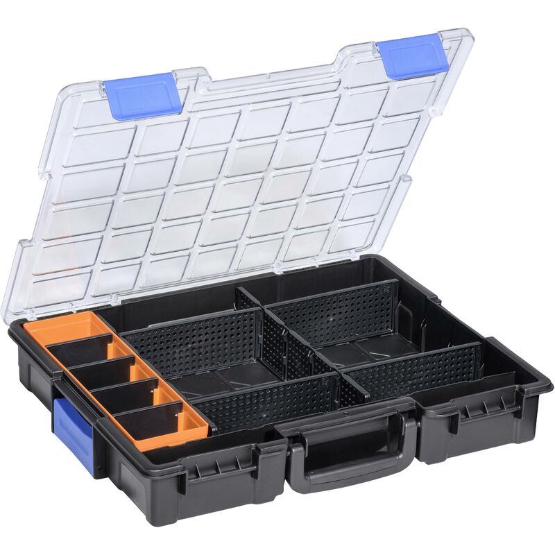 FP - Allit EuroPlus Pro K44/12-6 Coffret de rangement (l x h x p) 440 x 76 x 355 mm Nombre de compartiments: 12 Contenu 1 pc(s) Y869042