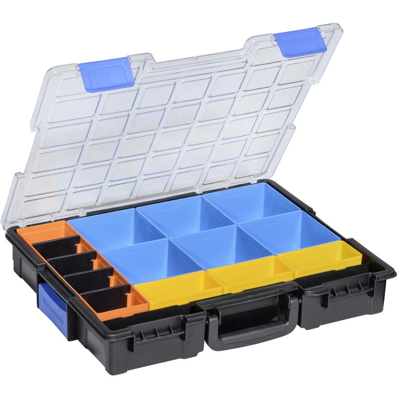 FP - Allit EuroPlus Pro K44/15 Coffret de rangement (l x h x p) 440 x 76 x 355 mm Nombre de compartiments: 15 Contenu 1 pc(s) Y869072