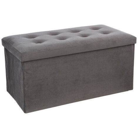 Coffre de Rangement Banc Matelassé 75cm