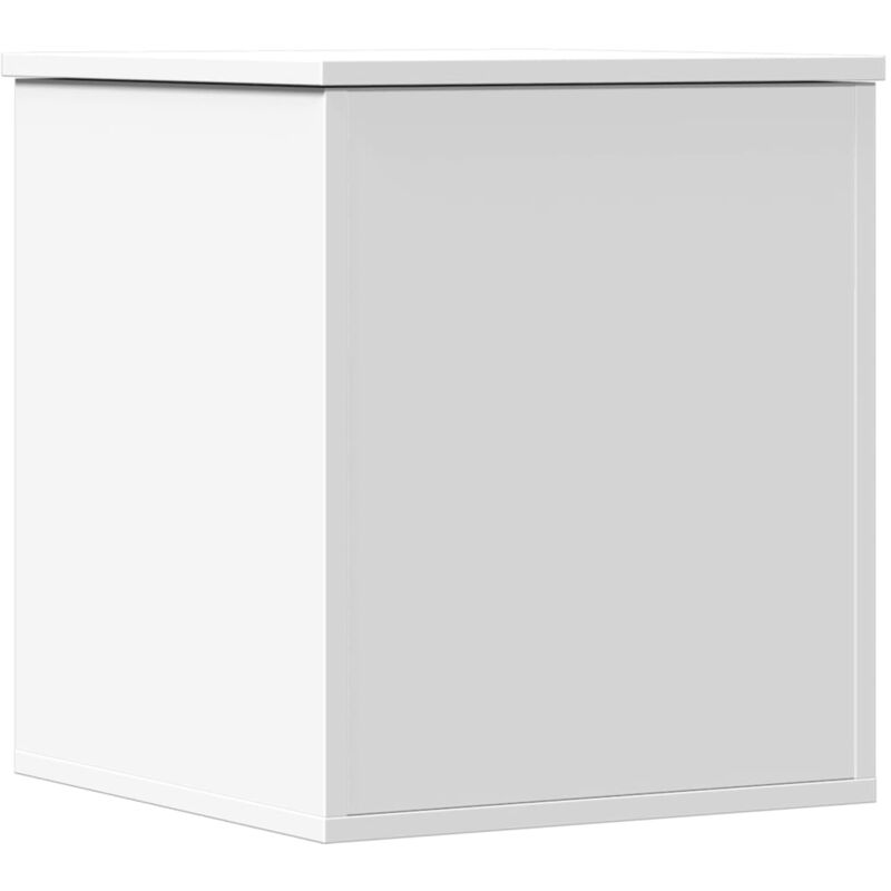 Vidaxl - Boîte de rangement blanc 40x42x46 cm bois d'ingénierie