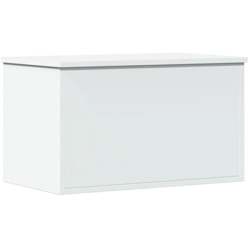 Boîte de rangement blanc 60x35x35 cm bois d'ingénierie Vidaxl