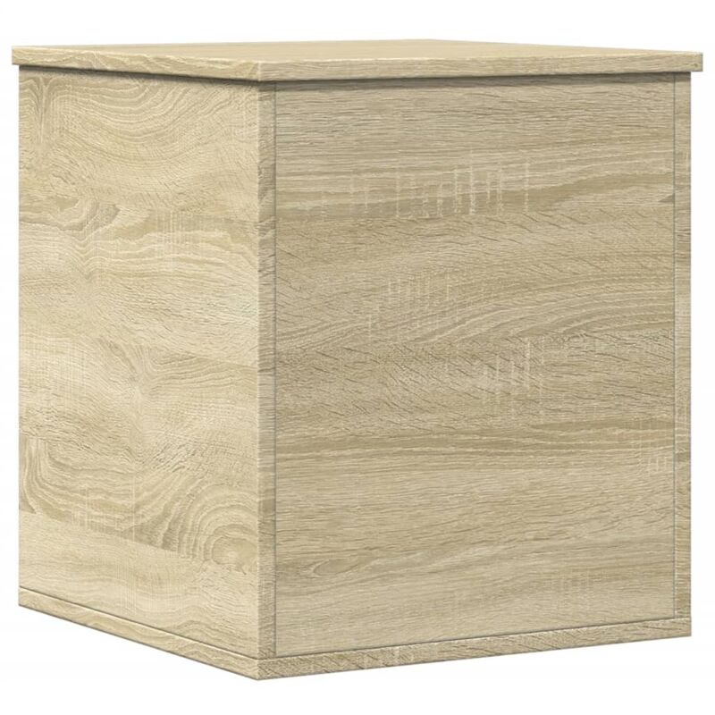 Boîte de rangement chêne sonoma 40x42x46 cm bois d'ingénierie Vidaxl