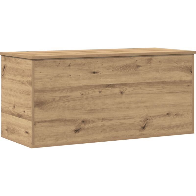 vidaXL Boîte de Rangement chêne artisanal 100 x 42 x 46 cm