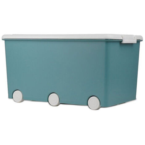 Coffre de rangement enfant THERMOBABY PLAYBOX Maxi 42L Vert azur