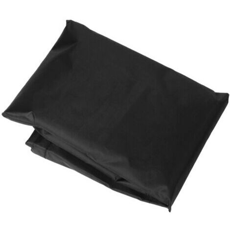 Coffre de rangement extérieur étanche et résistant aux UV pour terrasse, 123x62x55cm, Noir