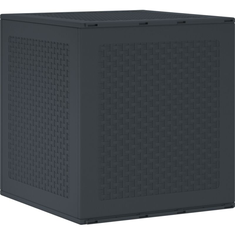 Vidaxl - Scatola Di Stoccaggio Per Giardino Antracite 55 X 53 X 57 Cm