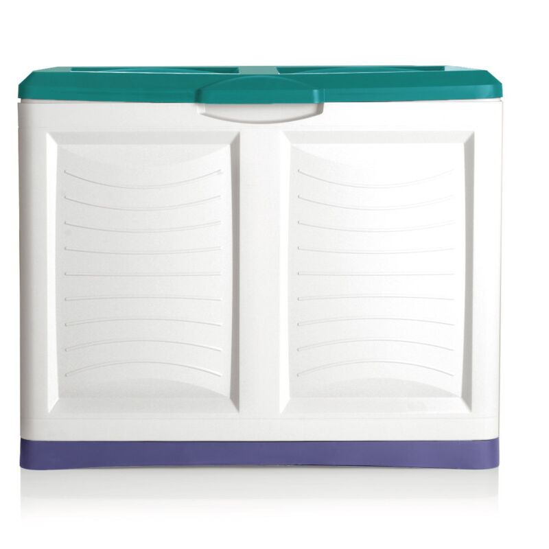 Coffre de rangement 'Mettitutto' en plastique - Multicolore - l 78 x l 45 x h 64 cm - Livraison gratuite