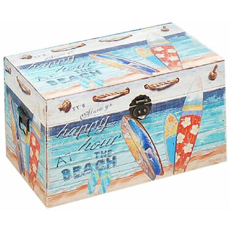 Coffre de rangement rétro Happy Hour  taille 1