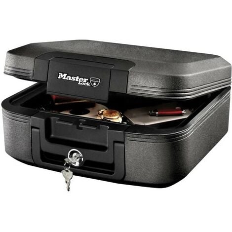 Coffre de securite MASTER LOCK Caisson 8 L etanche ignifuge 39 x 36 x 17 cm