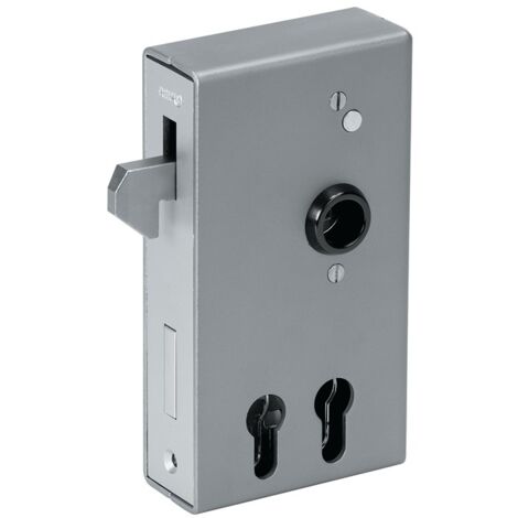 Coffre de serrure de porte coulissante 140SD-40ZW DIN L/D, dimensions A40xB94,5xC173mm, pêne dormant 30/60mm