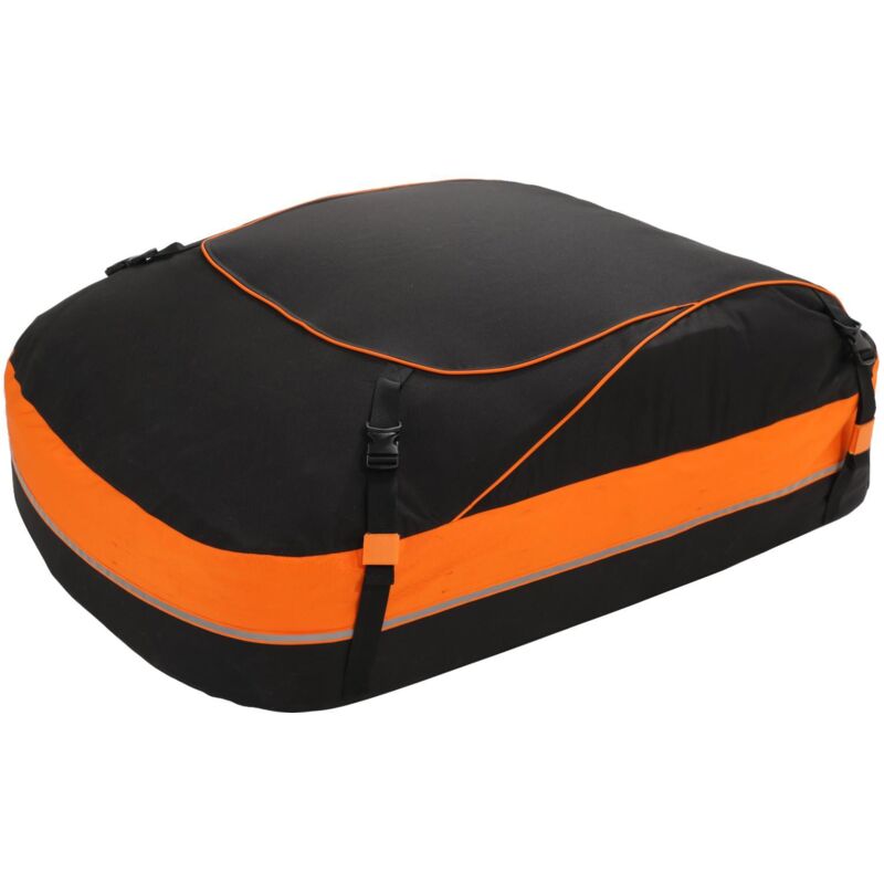 Coffre de toit voiture 425L Imperméable, 105x90x45cm, Sac à Bagages Résistant aux Intempéries, Adapté aux Voitures, Camions, SUV, pour voyage