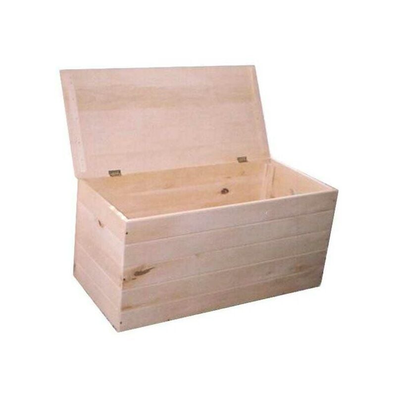 Coffre en bois 100X40 h 50