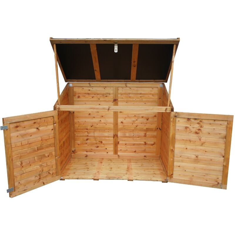 CHALET & JARDIN Coffre de rangement multifonctions "Trocadéro" 1200L