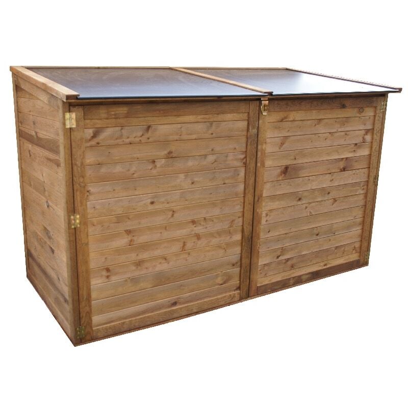 Coffre Jardin bois - trocadero - 2000L - Chalet&jardin