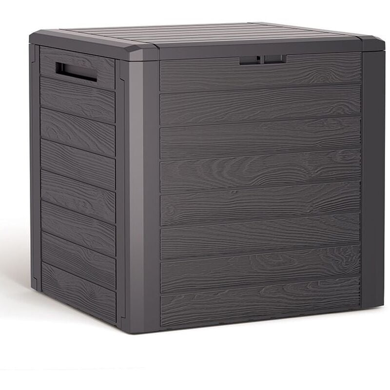 Prosperplast - Jardinière woodebox 140L, dimensions (mm) 585x460x550, couleur Ocre foncé