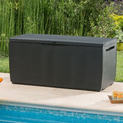 Coffre en résine gris CAPRI TROPIC - 305L