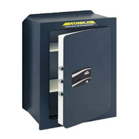 Coffre fort à emmurer serrure à clef série 200TK stark 205PTK 490x320x240mm