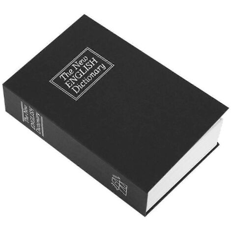 Coffre-fort à livres avec serrure à combinaison, boîte(s) métallique(s) de verrouillage--