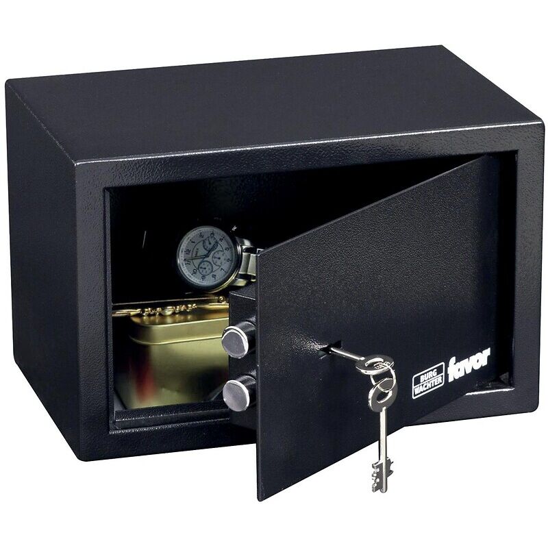 Burg Wachter - Coffre-fort à fixer Favor à code S9E - 55 l - h 500 x l 350 x p 380 mm