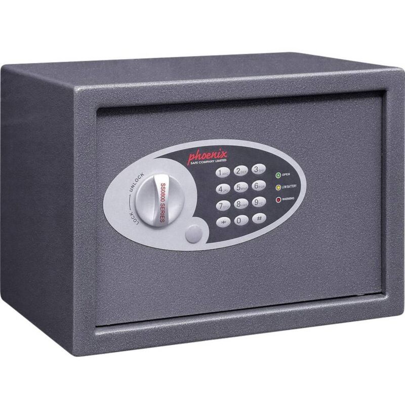 Phoenix - SS0802E vela home & office Coffre-fort antivandalisme avec serrure à combinaison Y400861 Phoenix - SS0802E vela home & office Coffre-fort antivandalisme avec serrure à combinaison Y400861