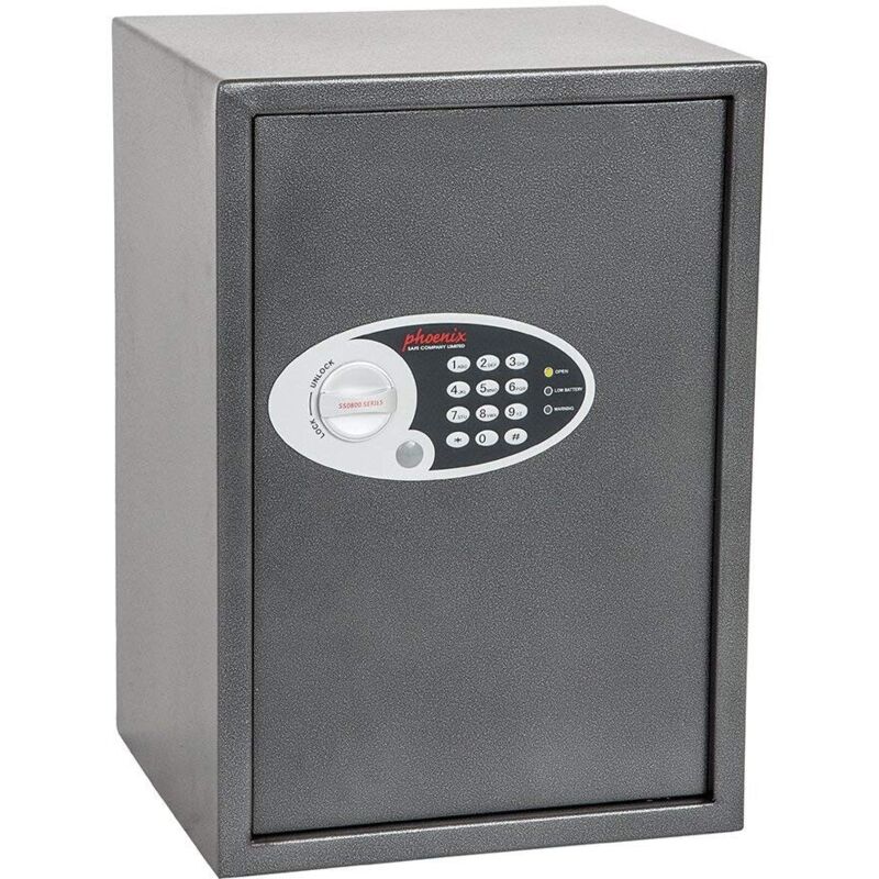 Coffre Fort De Sécurité Phoenix Vela Pour Maison & Bureau À Serrure Électronique Ss0804e Coffre Fort De Sécurité Phoenix Vela Pour Maison & Bureau À Serrure Électronique Ss0804e
