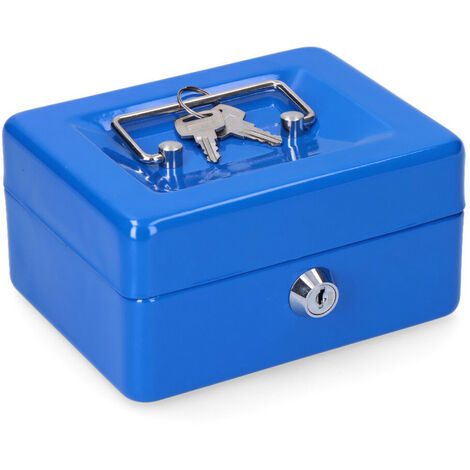Coffre-fort Cfc09 Bleu Sécurité Compacte Pour Petits Objets - Micel