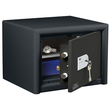 Coffre-fort Combiline CL410 K à clé – Serrure SecuSafe double panneton – Dimensions 320x435x380mm – Poids 44kg – 41180 – Burg Wachter