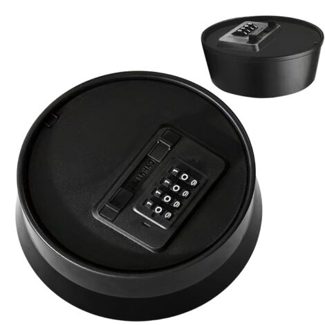 Coffre-fort de dérivation avec serrure, boîte à clés extérieure, loquet à combinaison étanche, design à code
