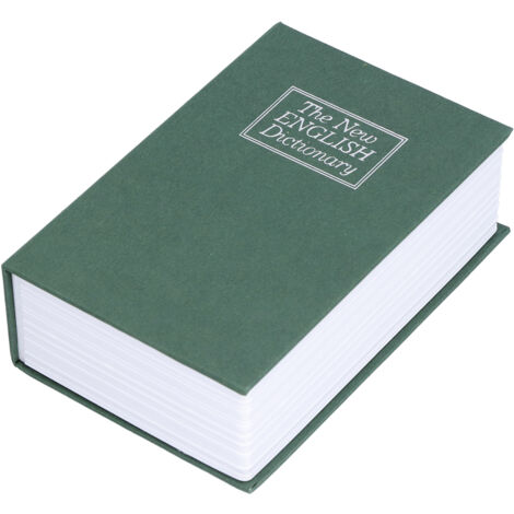 Coffre-fort de livre en forme de dictionnaire de Simulation, boîte innovante pour la maison, le bureau et les voyages