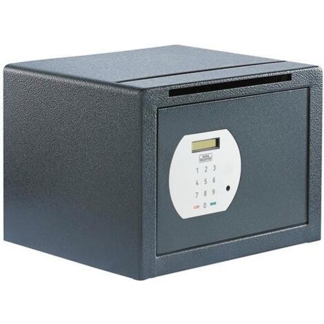 Coffre-fort de meubles Pure-Safe PS 120 E EWS H255xL350xP300mm 20,5l anth.BURG-WÄCHTER