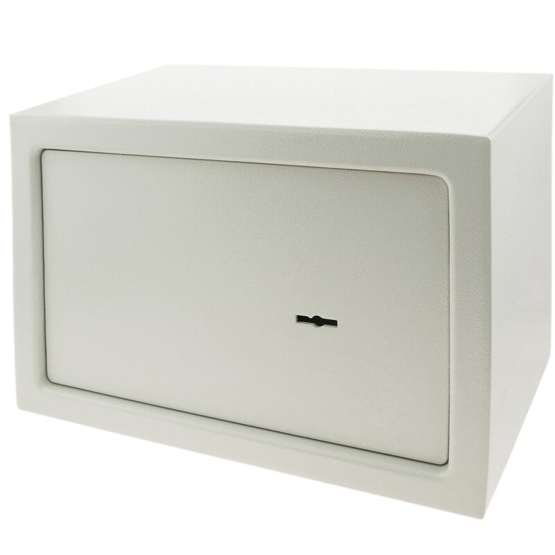 Prixprime - Coffre-fort de securite en acier beige avec cles