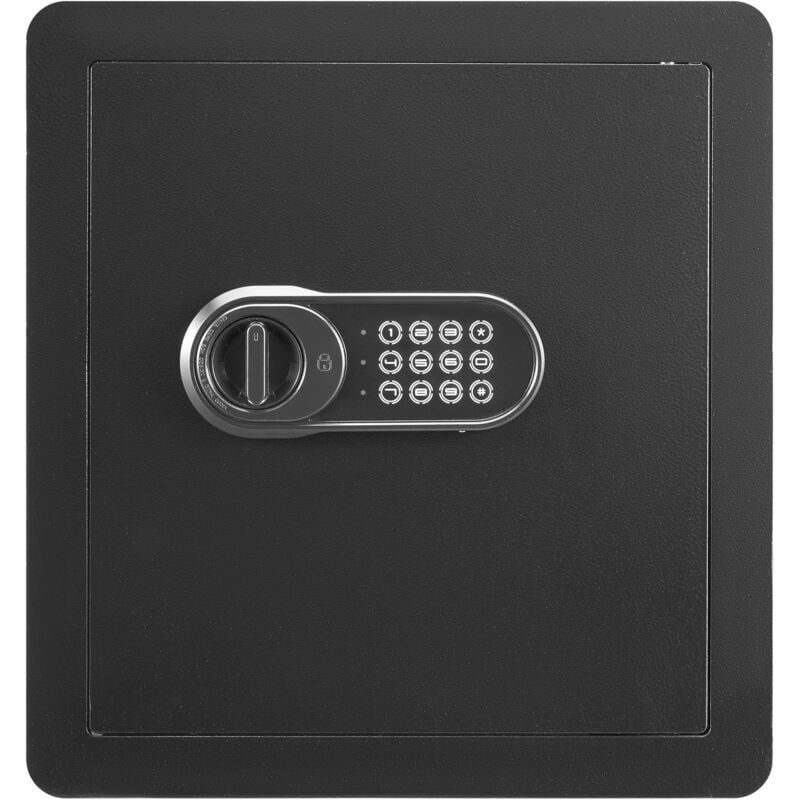 Coffre-fort de sécurité en acier avec clavier numérique et 2 clés, sac ignifuge, protection de l'argent, des bijoux, des documents pour la maison et