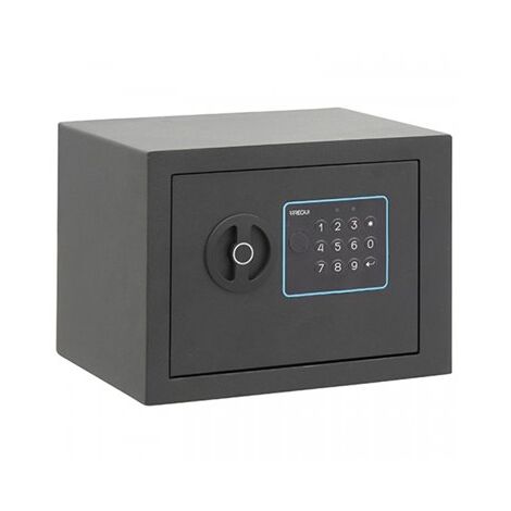 Coffre-fort électronique 17x23x17cm bleu-premier 650100 arregui