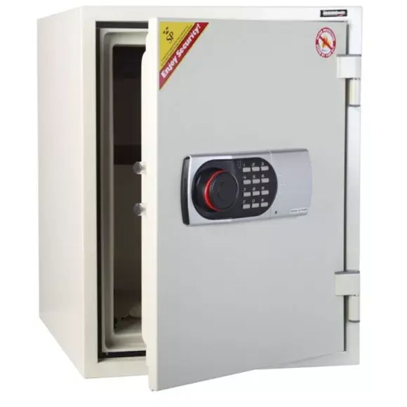 TECHNOFIRE - Armoire ignifuge pour papier protection 1h à combinaison électronique digitale, 2 pênes, 37 L, 51,4x40,4x44 TECHNOFIRE - Armoire ignifuge pour papier protection 1h à combinaison électronique digitale, 2 pênes, 37 L, 51,4x40,4x44