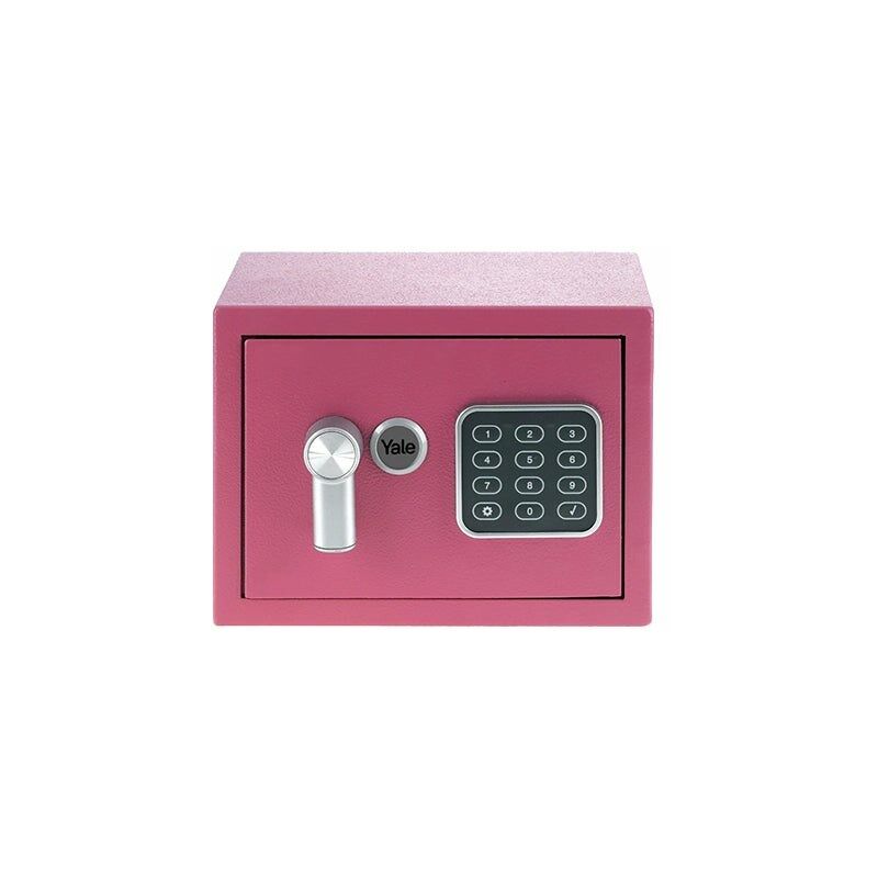 Yale - Coffre-fort sur pied YSV/170/DB2/P 3,8 l Acier Rose