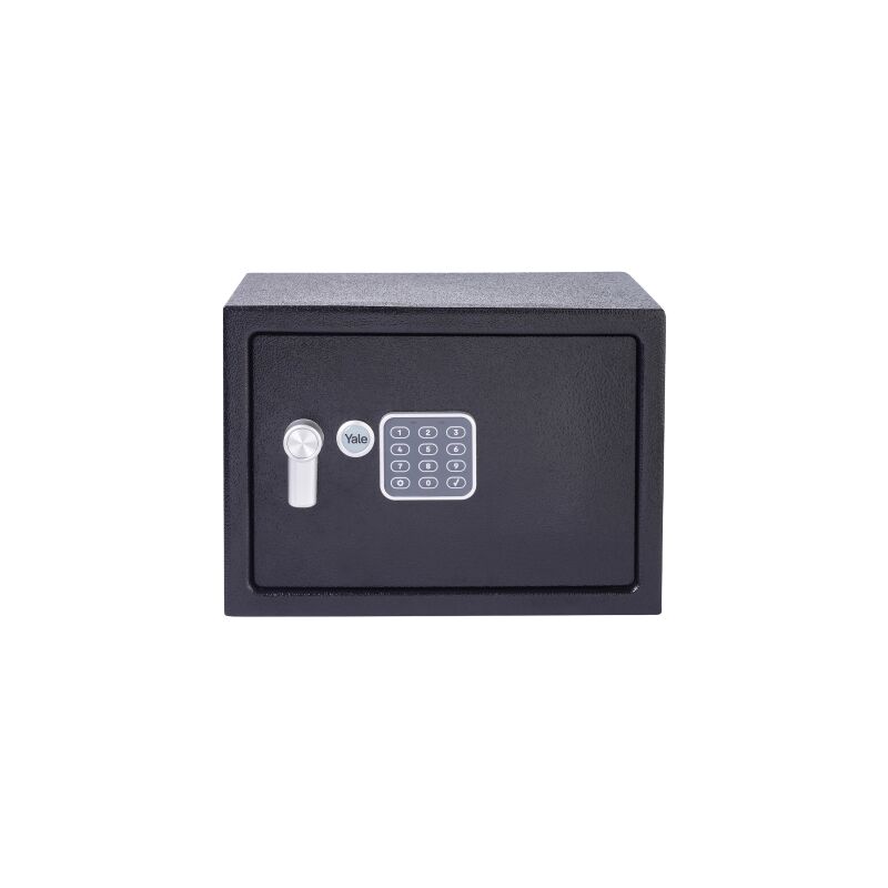 Yale - Coffre-fort électronique Medium 16.3L - serrure 100 000 combinaisons - 25x35x25cm YSV/250/DB2