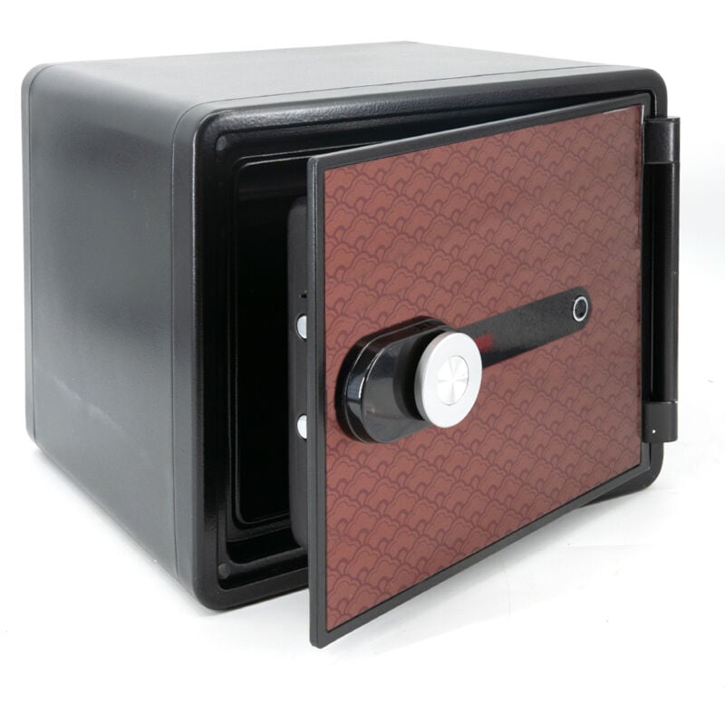 Reskal - Coffre fort ignifuge 20L Anti feu 1H Electronique a code fixation sol FS-FM20 Couleur - Rouge