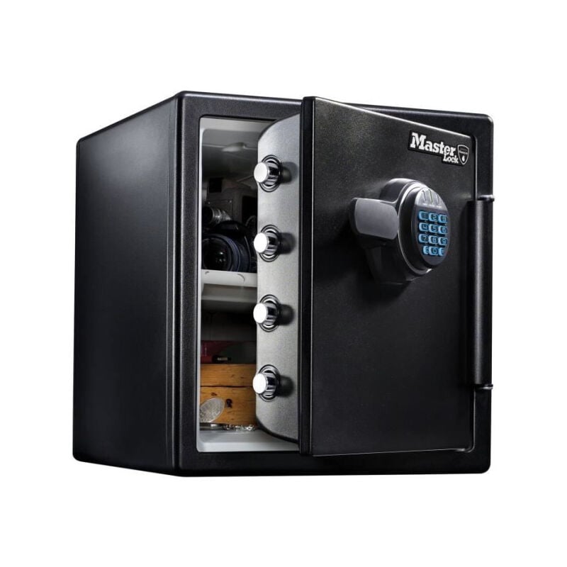 Master Lock - Coffre-fort LFW123FTC - Ignifuge et Etanche - xl 33,6 Litres - Combinaison Electronique