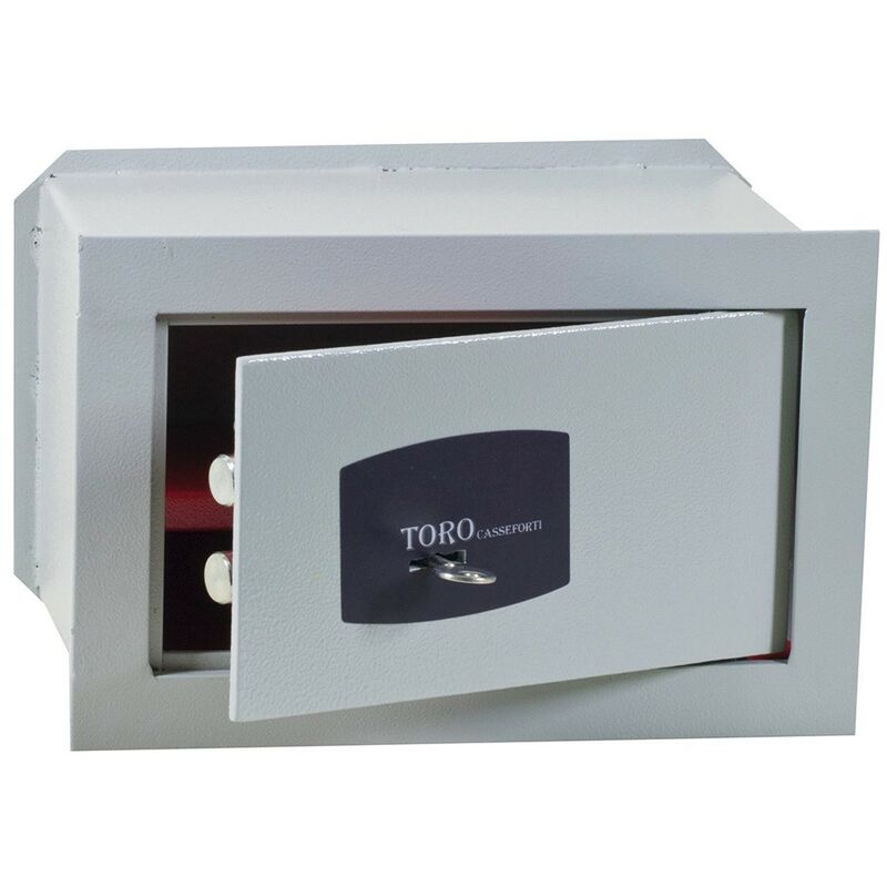 Tuttacasa - Coffre-fort mural mécanique cm.32x20x20 mm.6 taureau - Hall