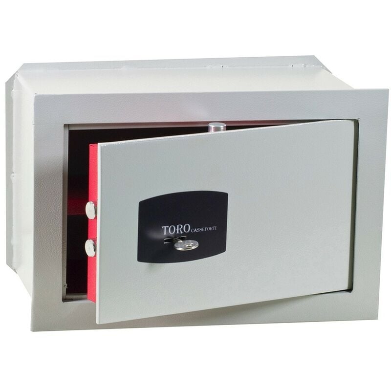 Tuttacasa - Coffre-fort mural mécanique 42x20x30 mm.8 - 4 taureaux - Hall